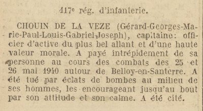 CHOUIN DE LA VEZE + 26 mai 1940 Journal_officiel.jpg