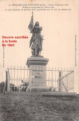 Beaulieu-les-Fontaines statue Jeanne-d'Arc 2.jpg