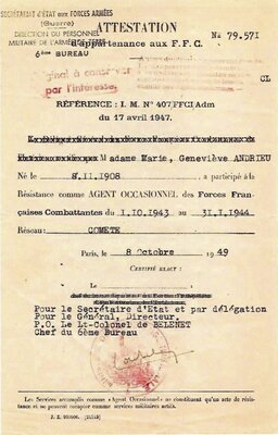 GRANGER Genevieve_Attestation de resistante (1949)b.jpg